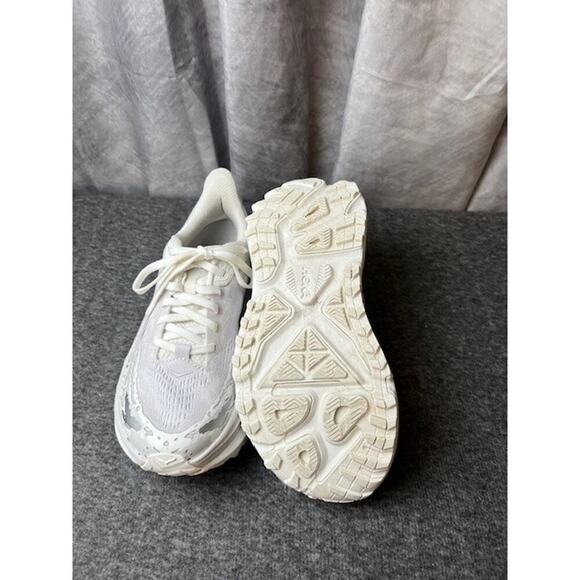 Hoka One One Stinson 7 Triple White 1141530-WWH Men Sz 5B - Picture 8 of 11